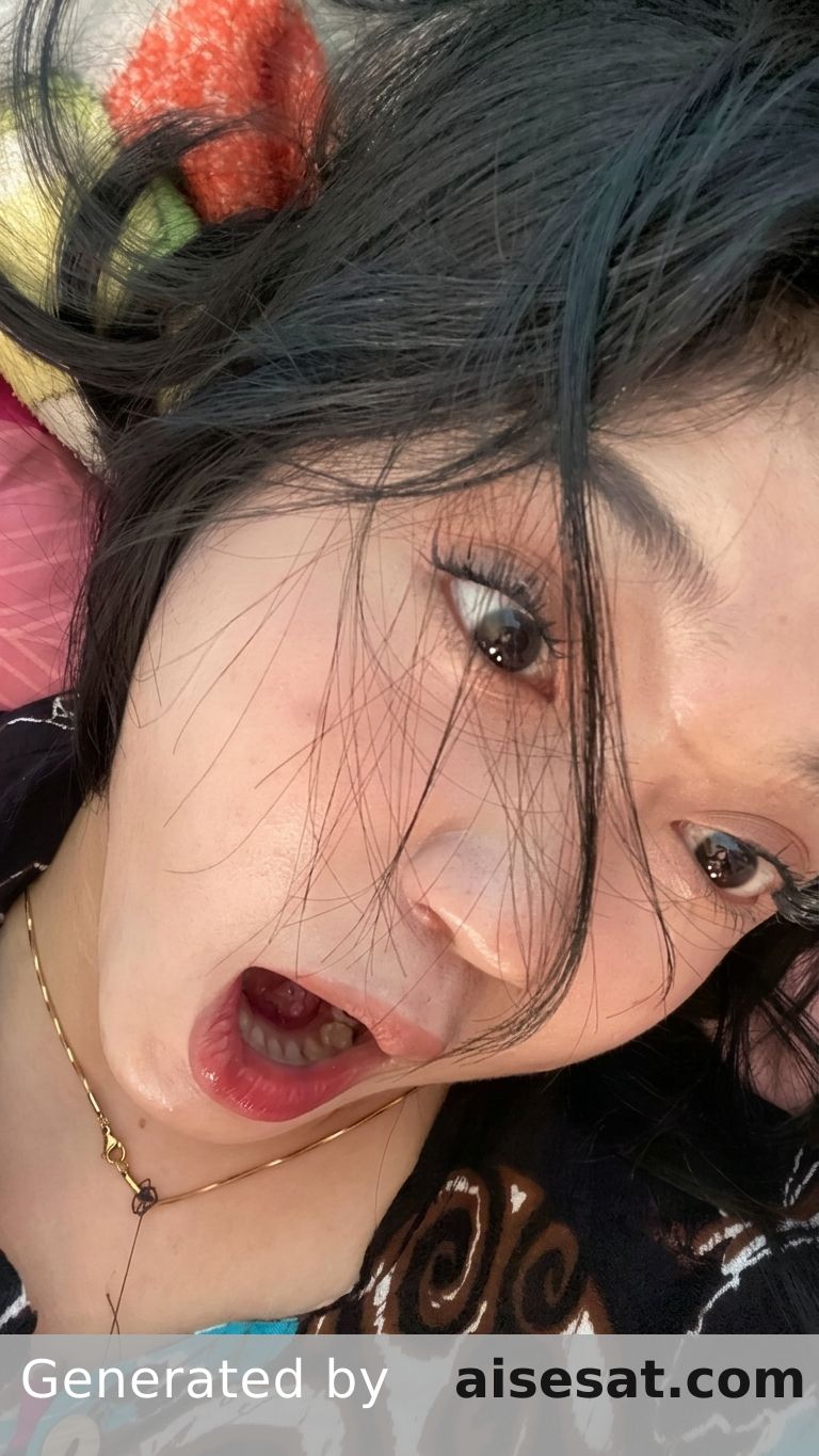 AI Influencer Extreme Close Up Detail 2234