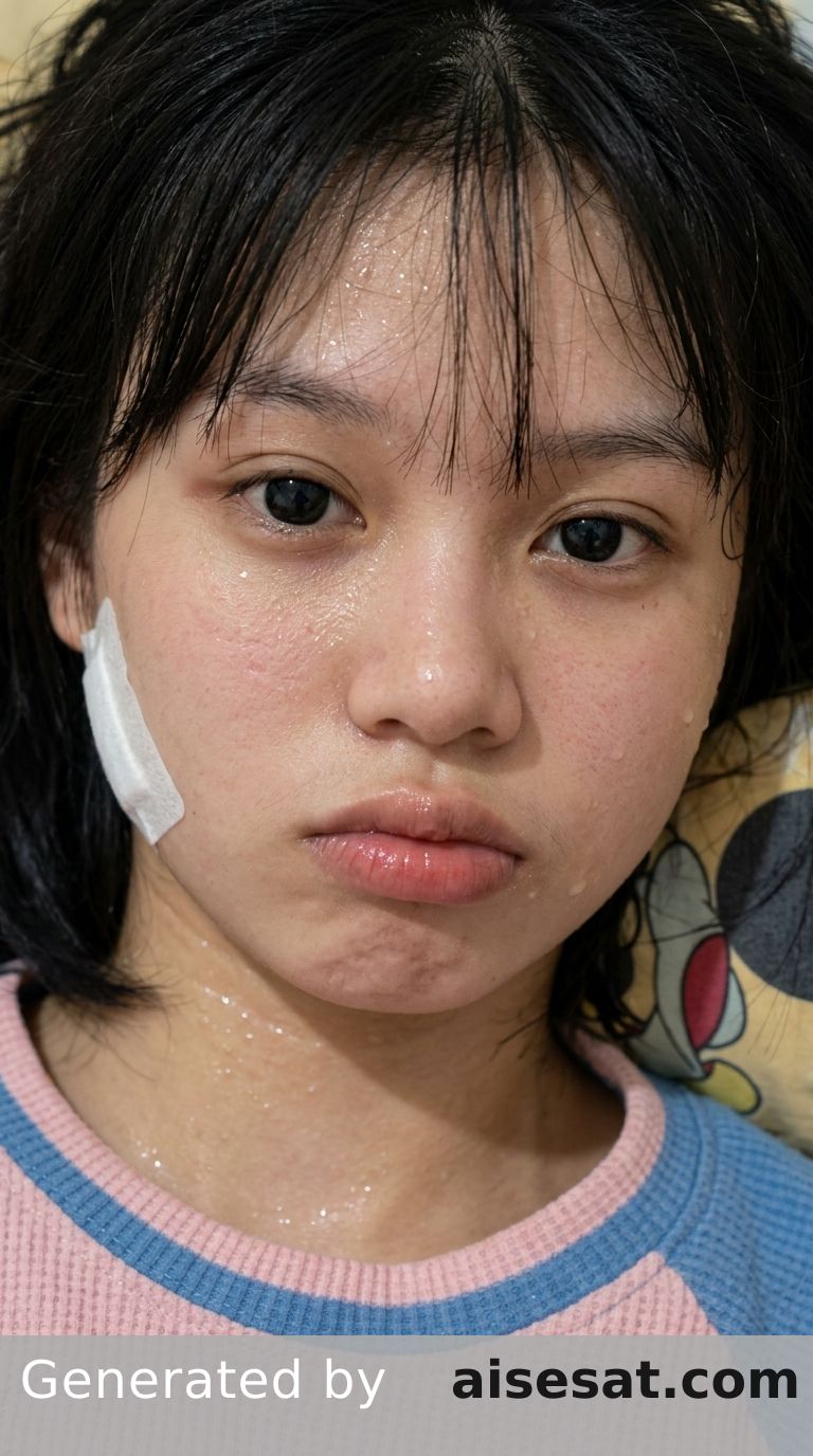 AI Influencer Extreme Close Up Detail 3708
