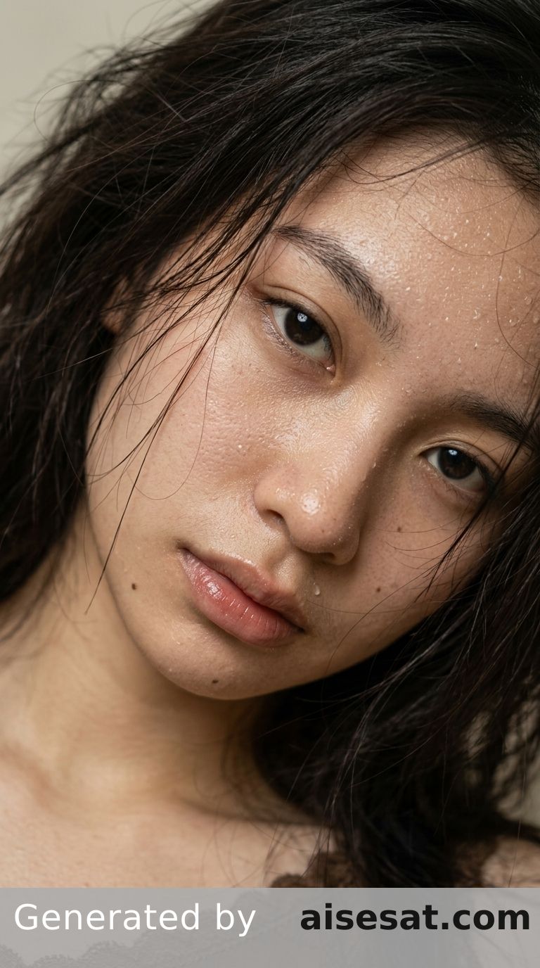 AI Influencer Extreme Close Up Detail 6349