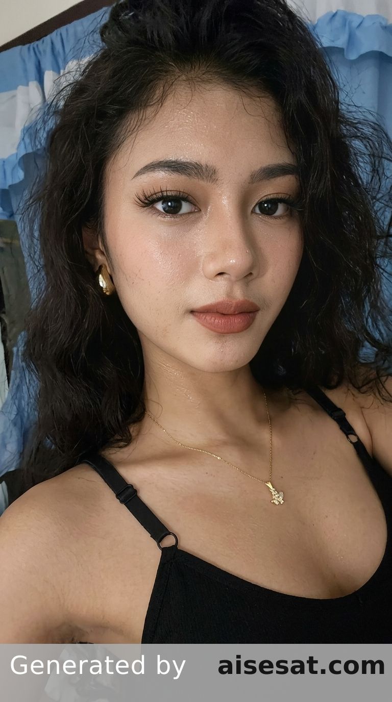 AI Influencer Front Turn Shoulder 3808