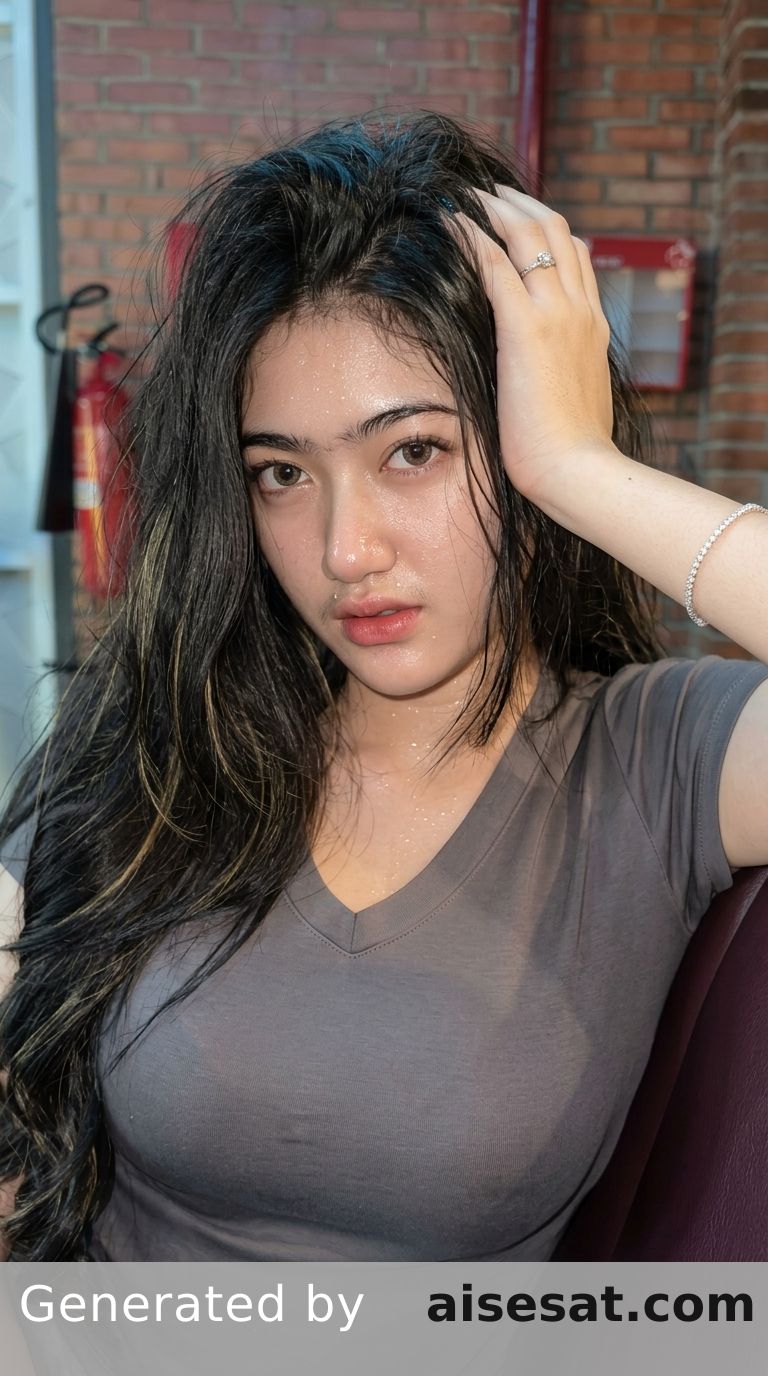 AI Influencer Medium Shot Waist Up 2052