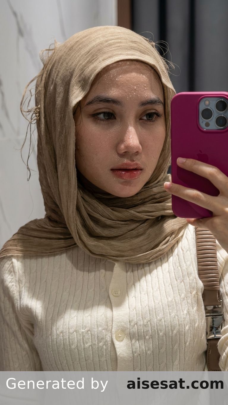 AI Influencer Cinematic Mood Light 7318