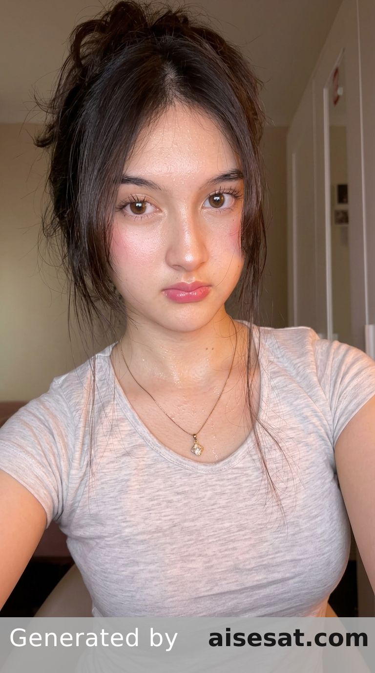 AI Influencer Extreme Close Up Detail 9495