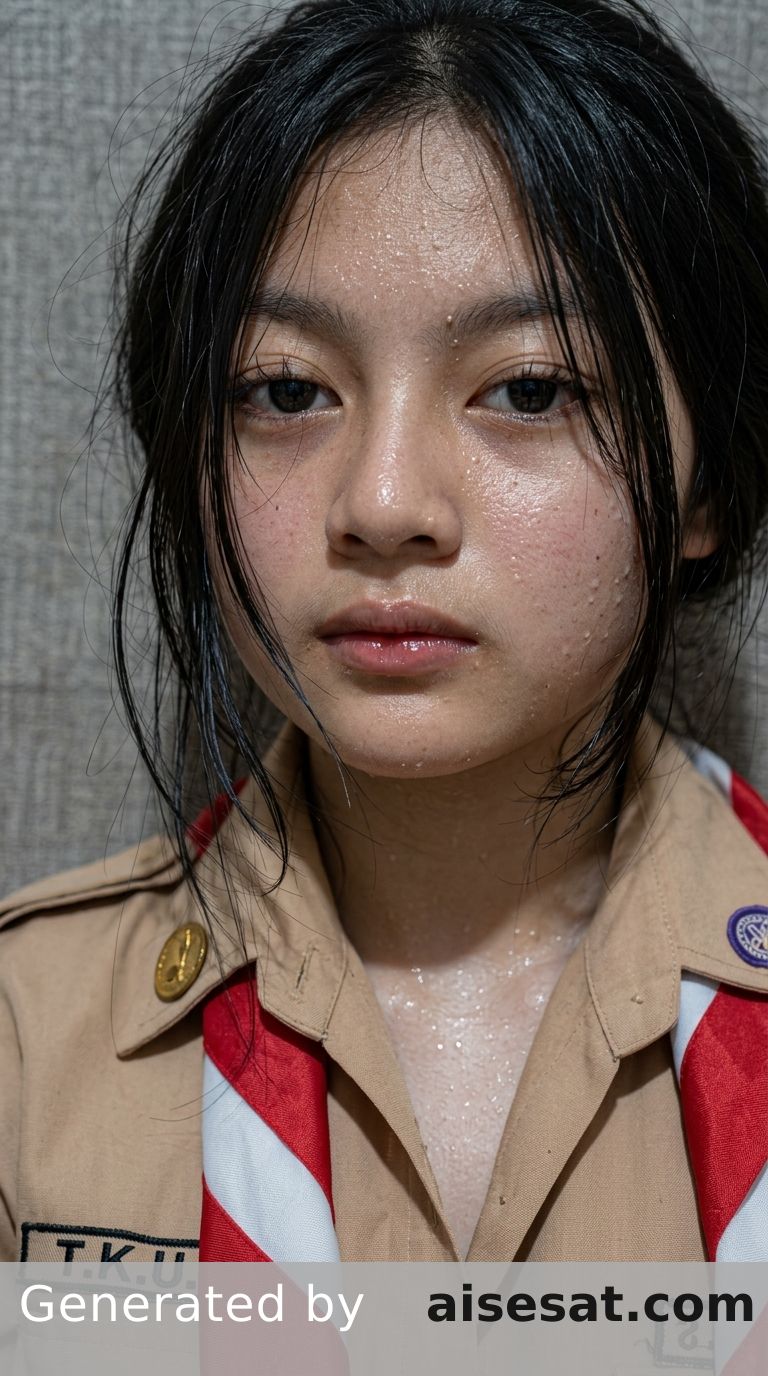 AI Influencer Extreme Close Up Detail 1619