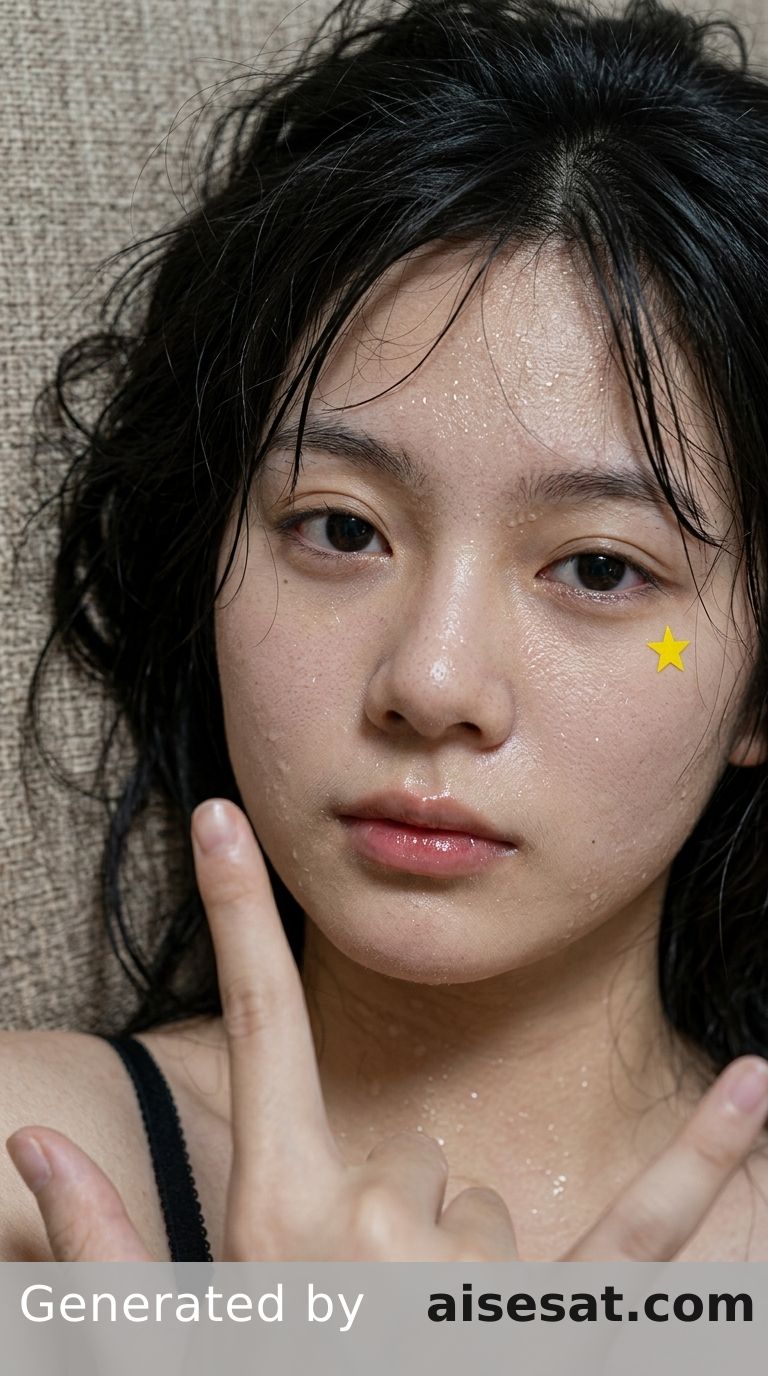 AI Influencer Extreme Close Up Detail 7363
