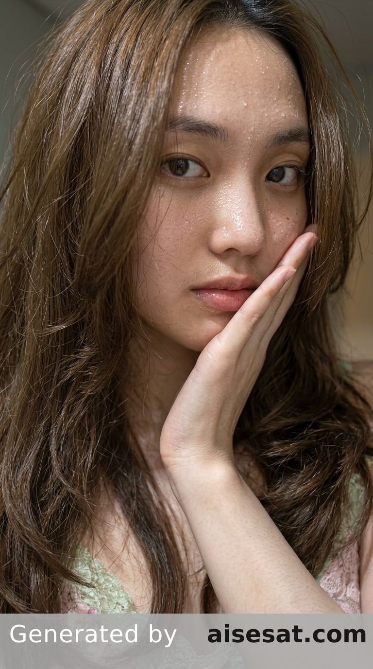 AI Influencer Extreme Close Up Detail 8657