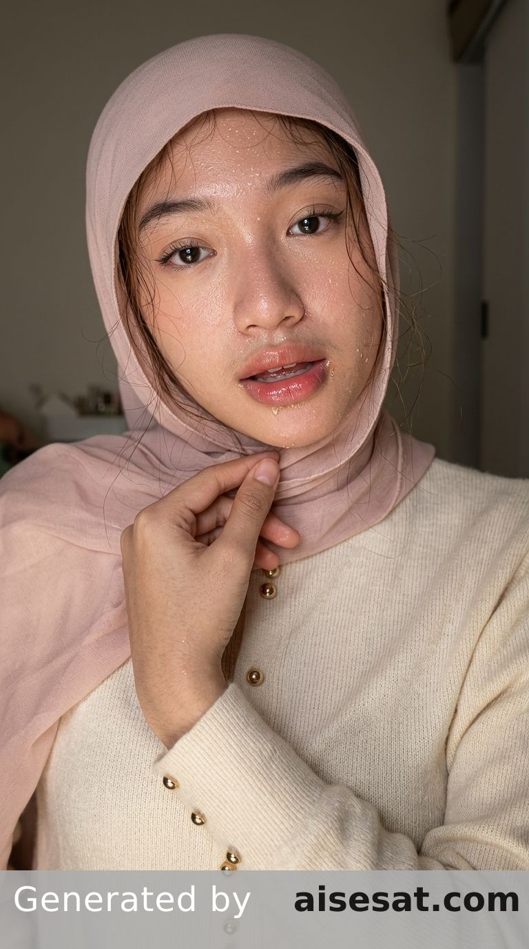 AI Influencer Extreme Close Up Detail 9450