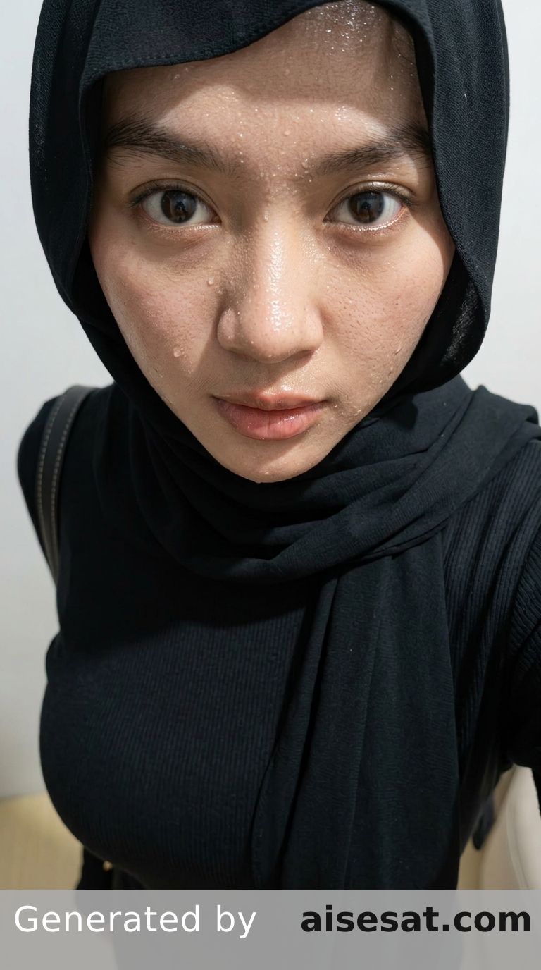 AI Influencer Extreme Close Up Detail 8873