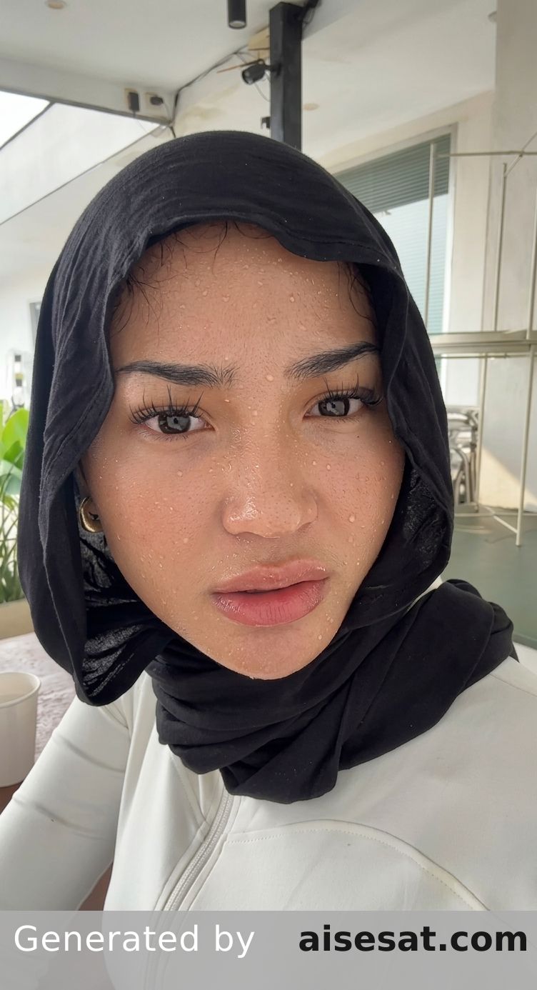 AI Influencer Extreme Close Up Detail 0035