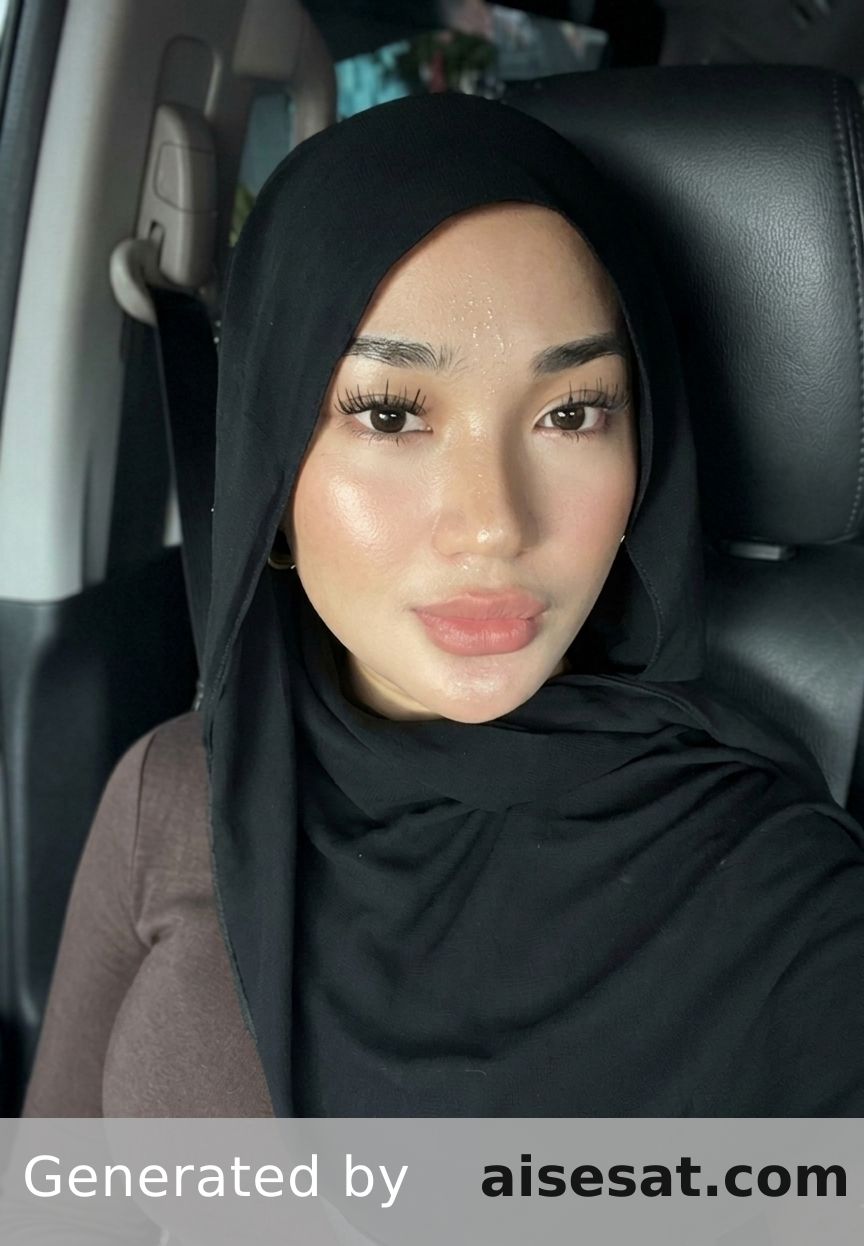 AI Influencer Extreme Close Up Detail 3578