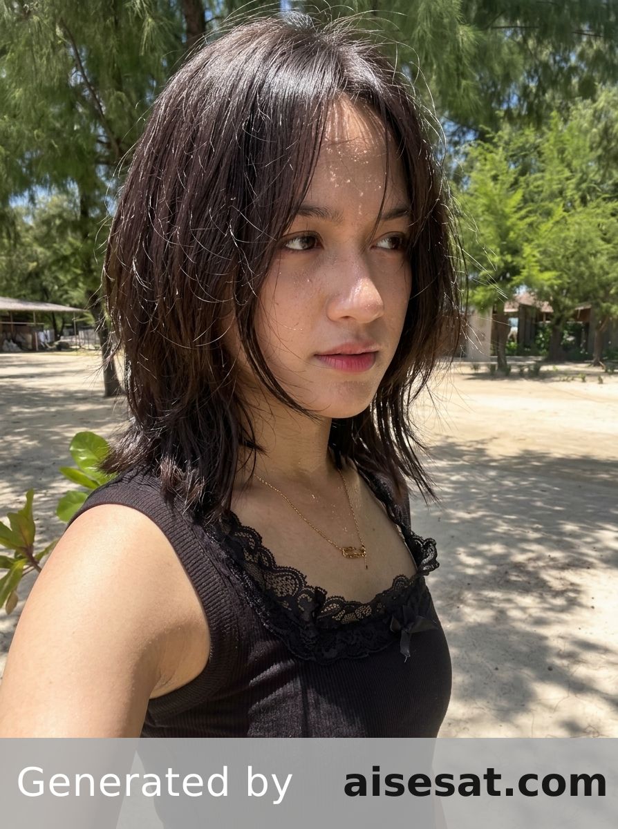 AI Influencer Extreme Close Up Detail 9102