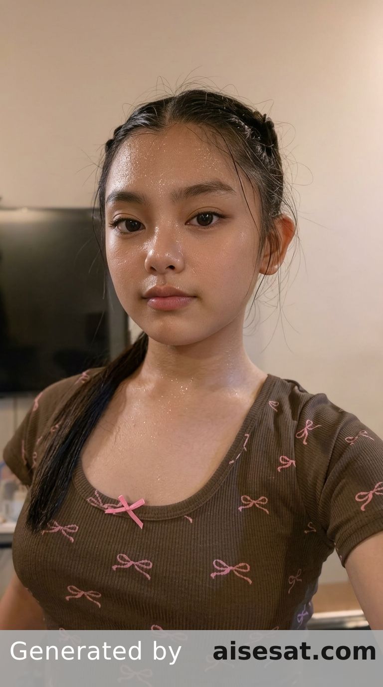 AI Influencer Extreme Close Up Detail 0769