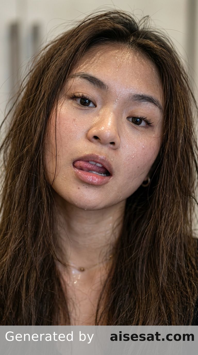 AI Influencer Extreme Close Up Detail 8336